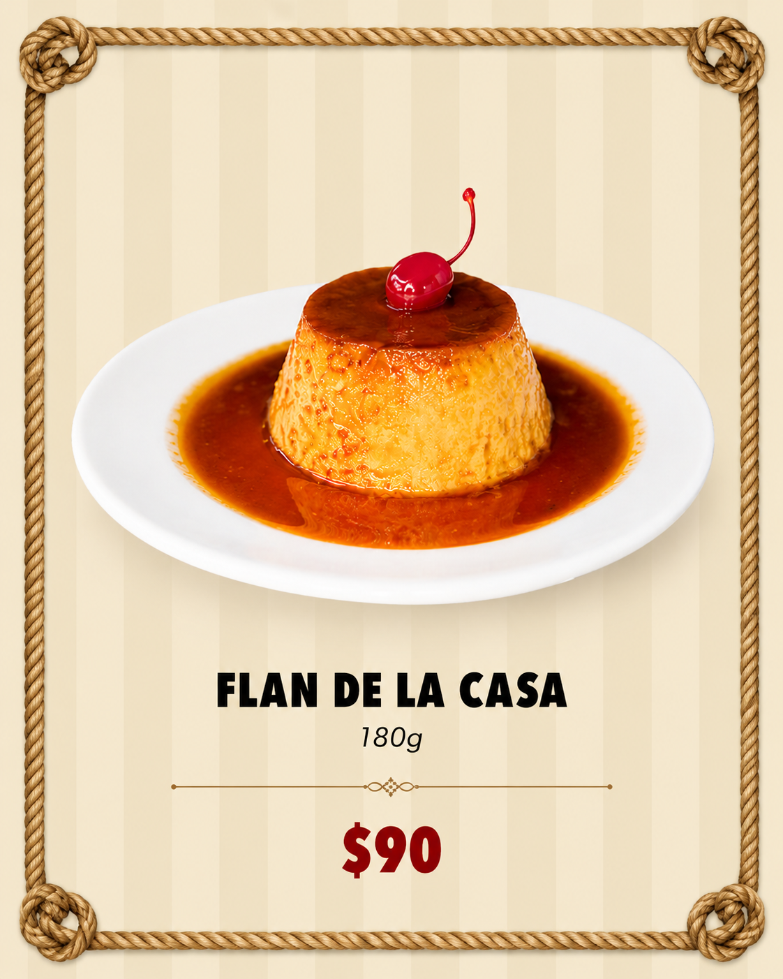 Postres - Flan de la Casa