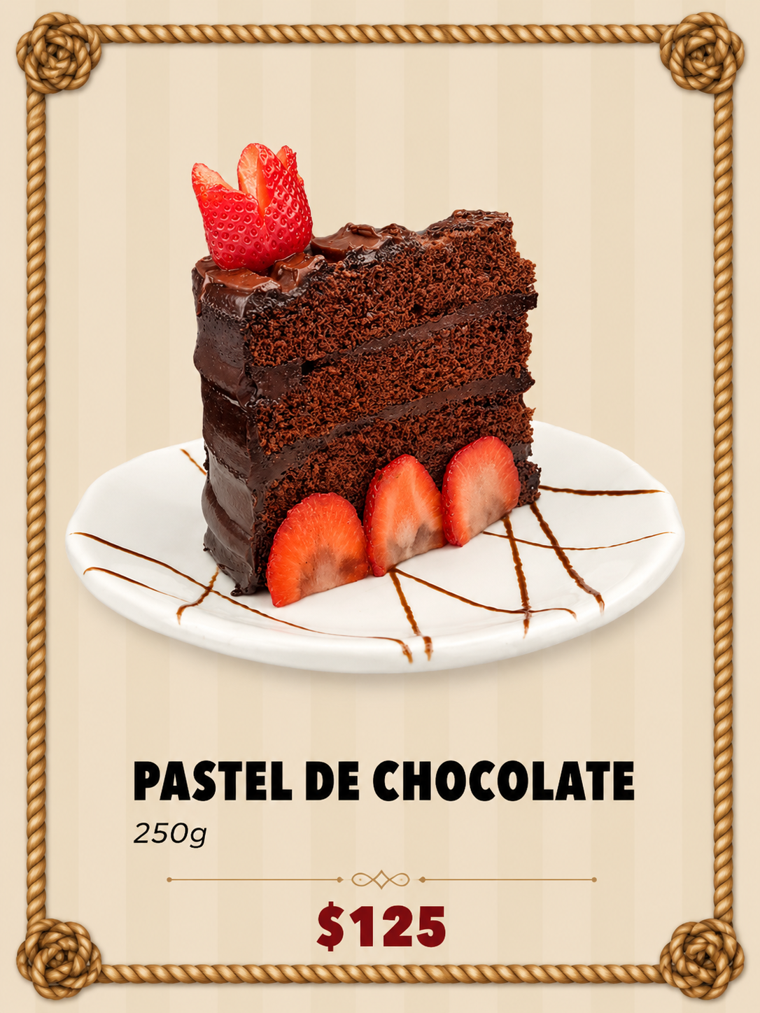 Postres - Pastel de Chocolate