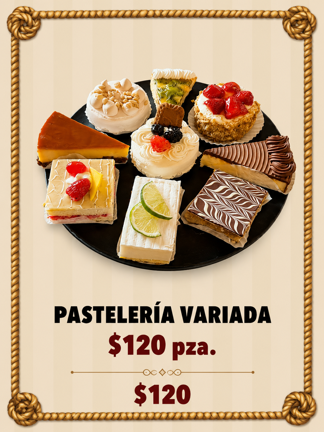 Postres - Pasteleria Variada