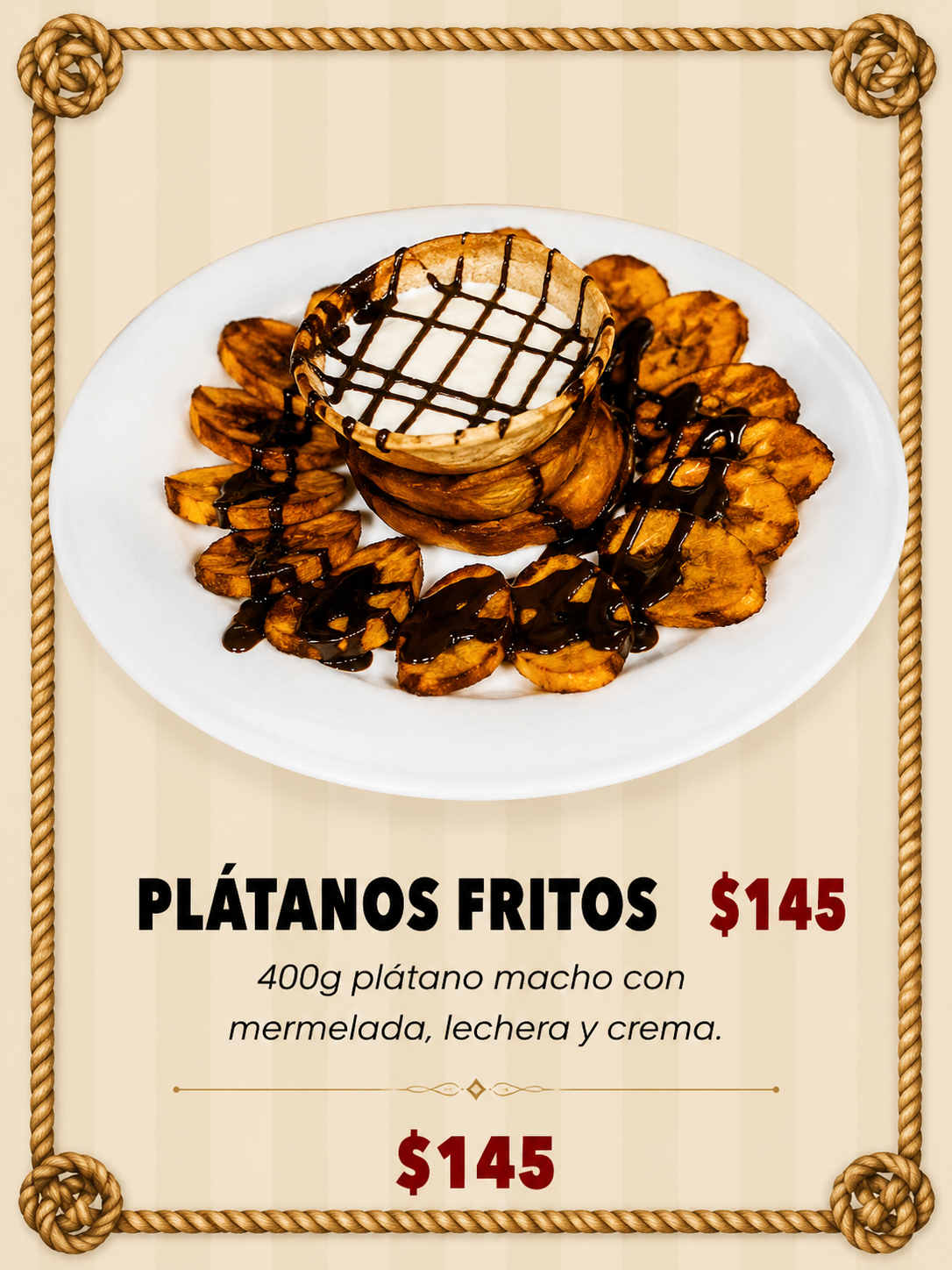 Postres - Platanos Fritos