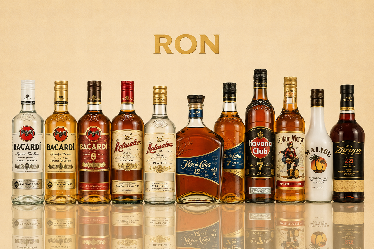 Menú - Ron