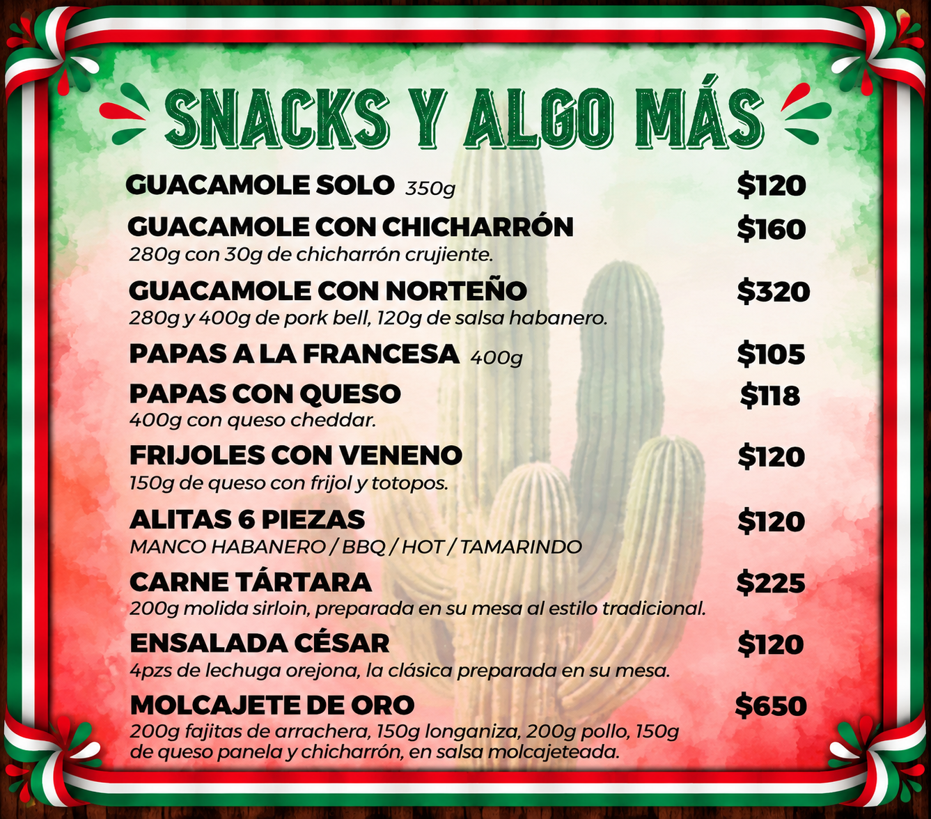 Carta - Snacks